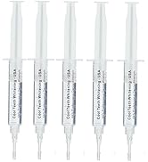 Teeth Whitening Gel Refills 5 Pack Teeth Whitening Trays Included Remove Tooth Stains Enamel Safe...
