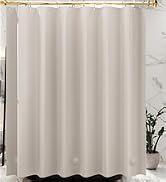 8G tan shower curtain liner