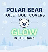 glow in the dark toilet bolt caps