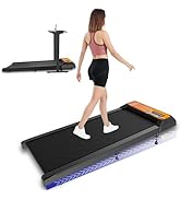 Treadmill Under Desk with Incline for Home and Office,Walking Treadmill with Remote Control and L...