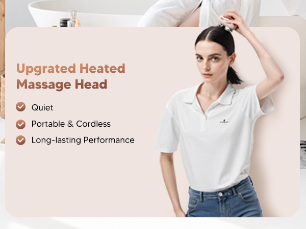 silicone massage head