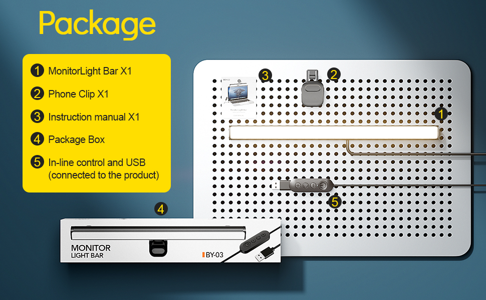 Laptop Monitor Light