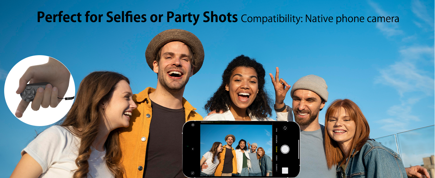 Perfect for Selfies or Party Shots