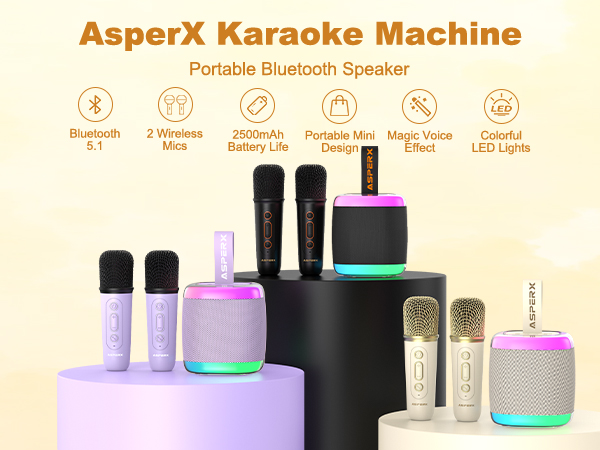 mini karaoke machine