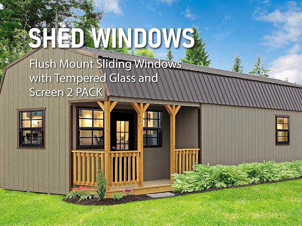 shed windows