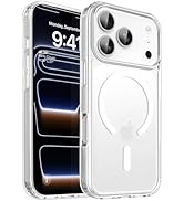 CACOE Magnetic Case for iPhone 17 Pro 6.3 inch-Compatible with MagSafe &amp; Magnetic Car Phone Mount...