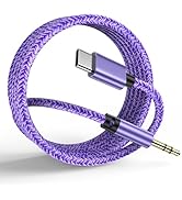 S25 Ultra Samsung USB Type C to 3.5mm Audio Aux Cable [3ft] for Galaxy S25 S25+ S24 FE S23 A06 A5...