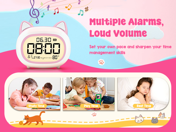 Digital Kids Alarm Clock