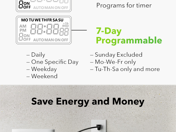 programmable timer outlet