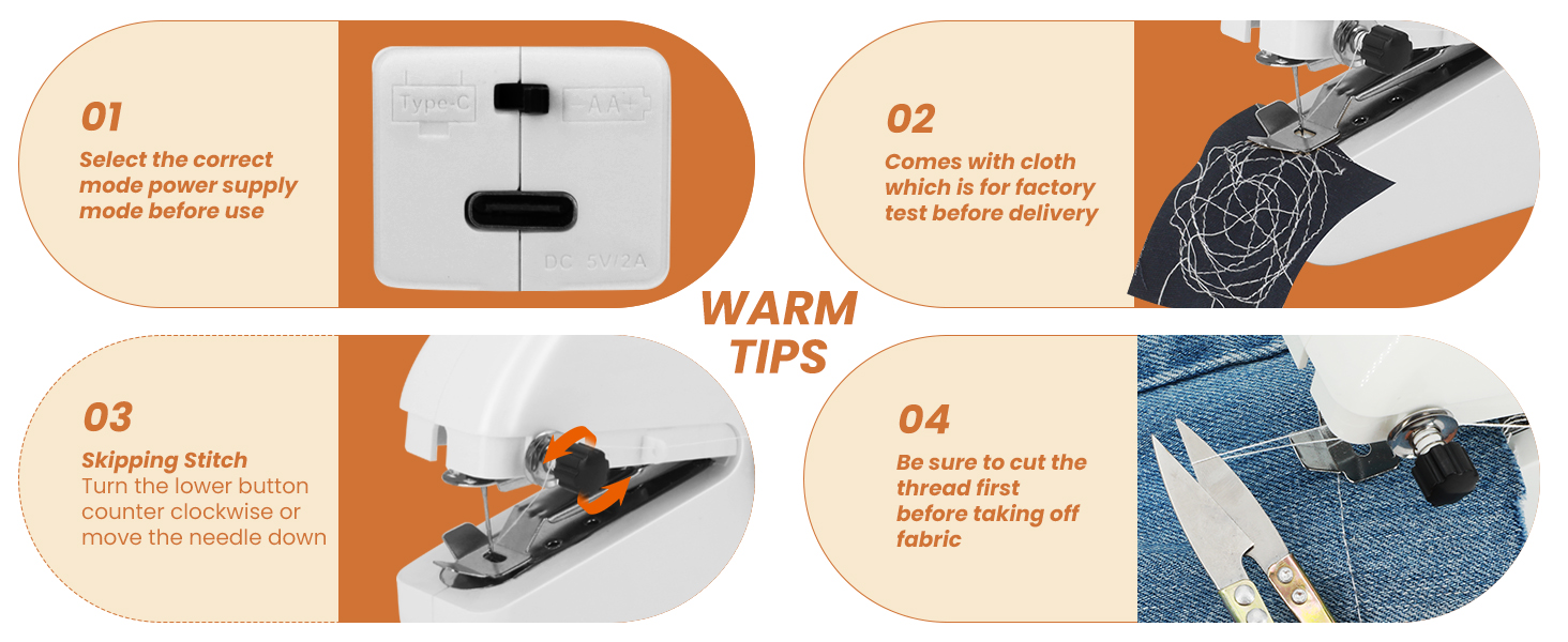 hemming machine gun mini sewing machine for adults makina de coser ropa patch sewing machine
