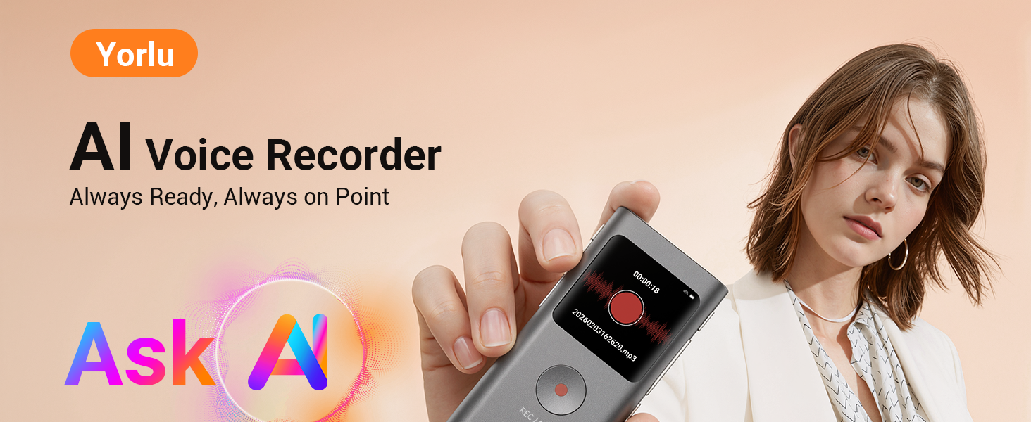 AI Digital Voice Recorder