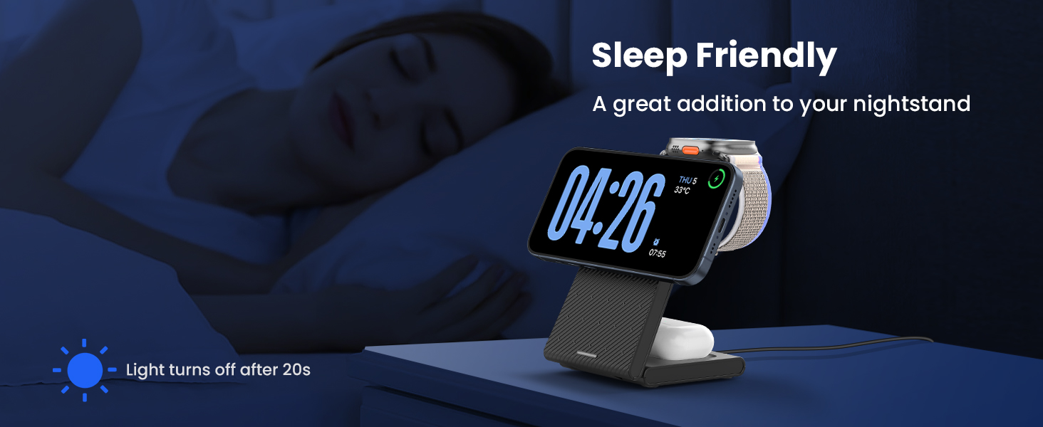 night stand charger station