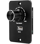 RGBZONE RV 12-24V Dimmer Switch, RV Light Dimmer, PWM Dimming Switch with USB Charging Ports for ...