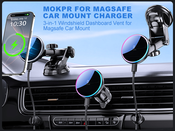 magsafe car mount charger