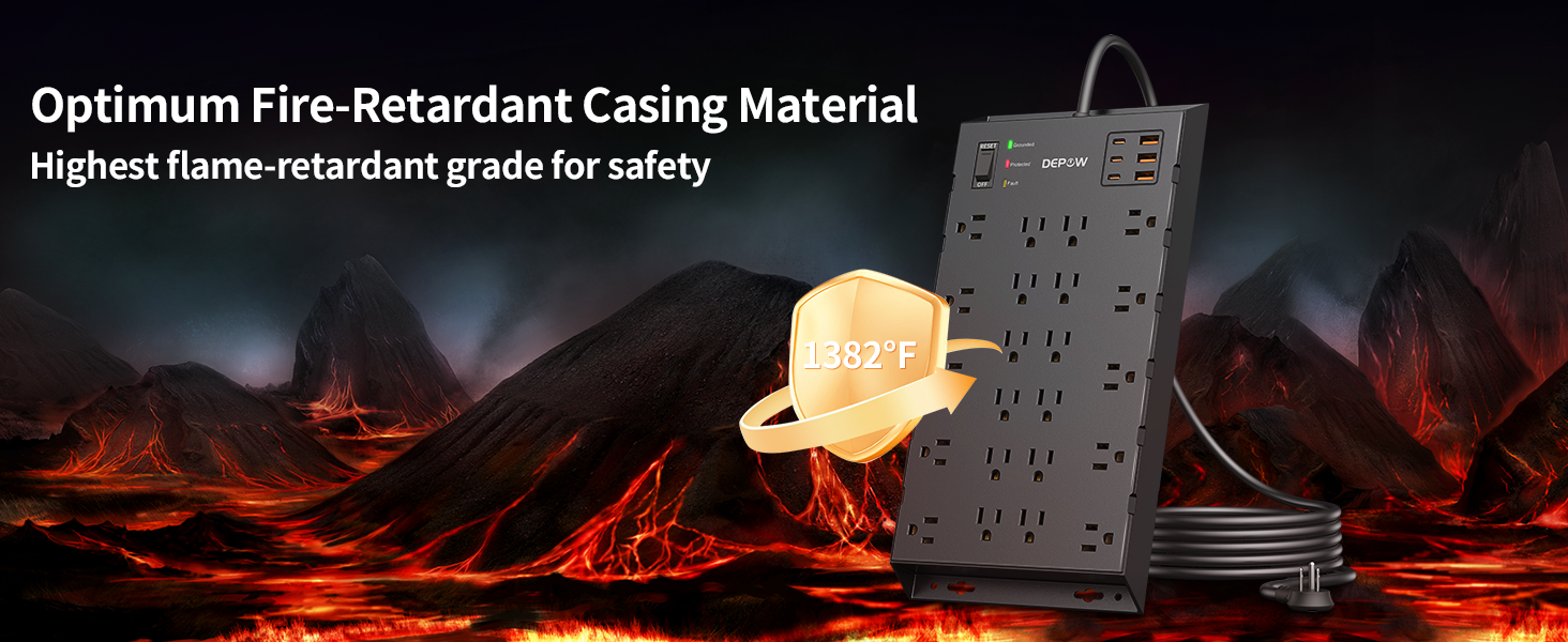 multi plug extension cord