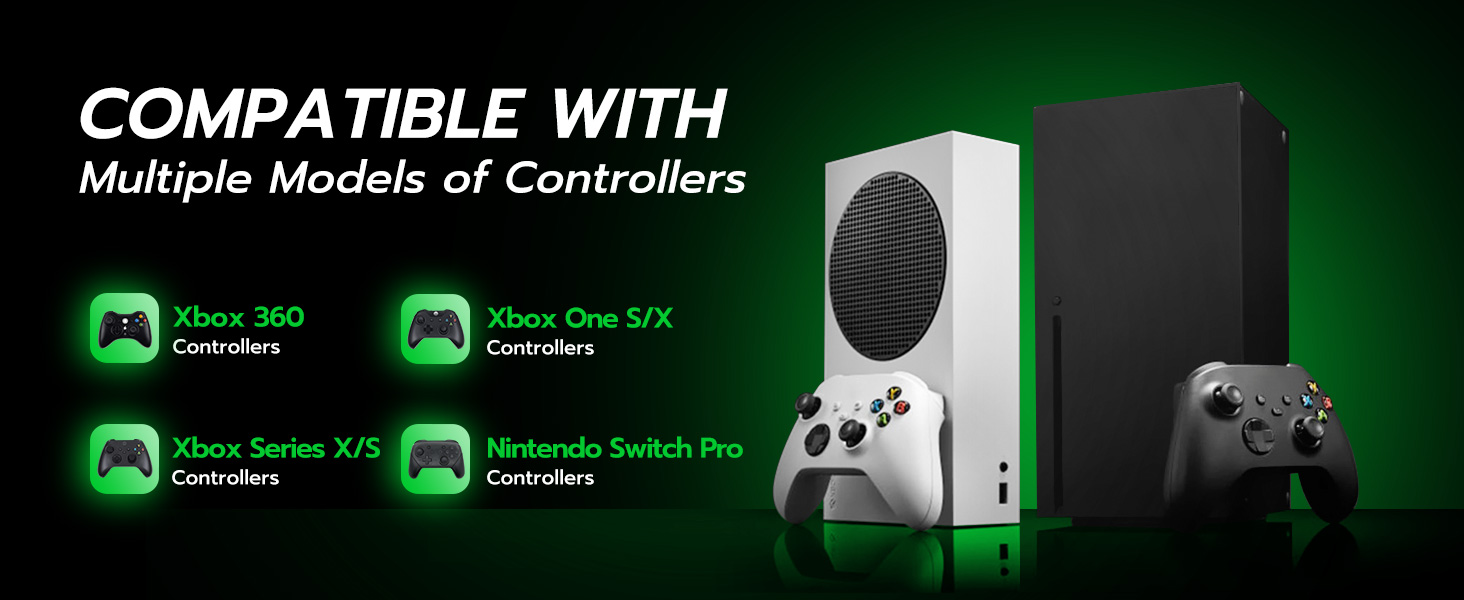 Compatible with Multiple Models of Controllers