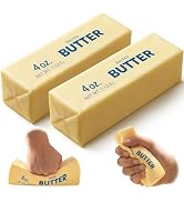 Zrpot Butter Squishy, Slow Rising Squishy, Stress Relief &amp; Sensory Toys Squeeze Toy Soft Butter S...