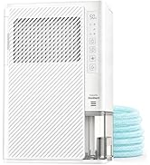AEOCKY Rotary Desiccant Dehumidifier with Drain Hose, 85oz Water Tank, for Bedroom, Bathroom, Clo...