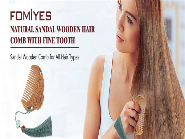 Natural Sandal Wooden Hair Comb