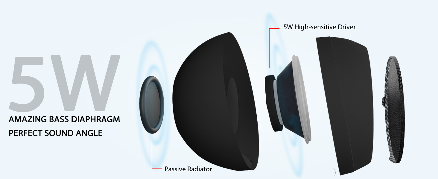 Amazing Bass Diaphragm Perfect Sound Angle 019