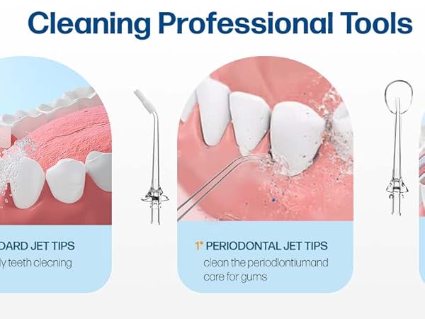 Water Dental Flosser Cordless