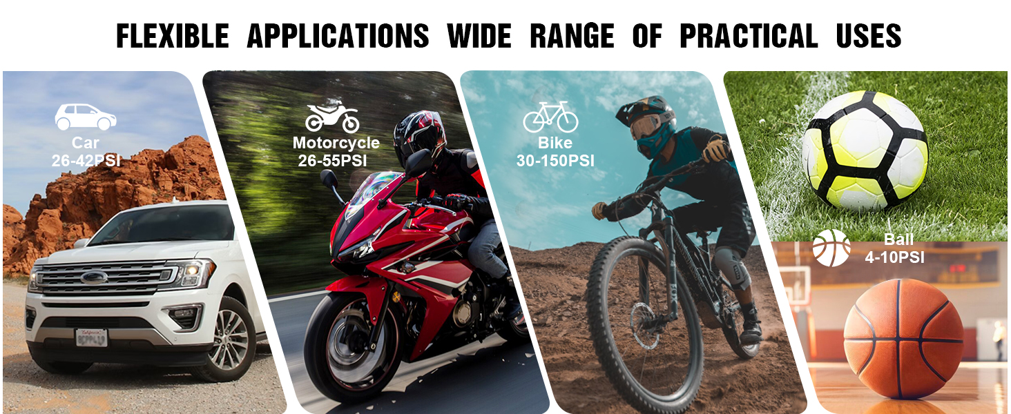 portable air pump for car tires