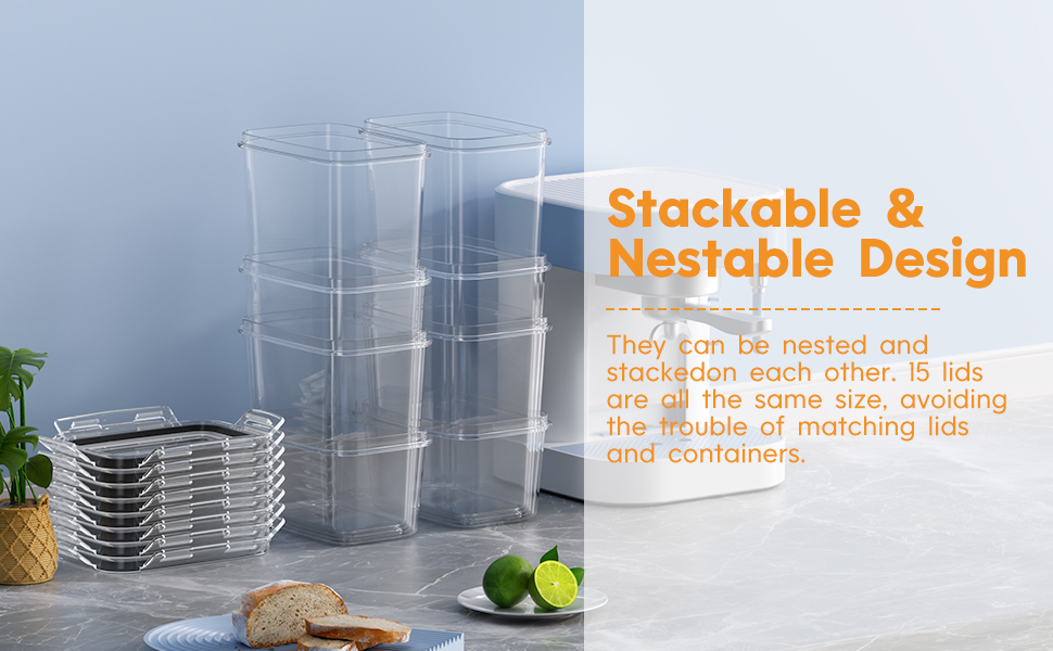Airtight Food Storage Containers with Lids