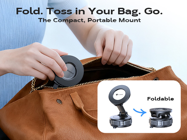 VICSEED fold magnetic phone holder for car phone holder mount