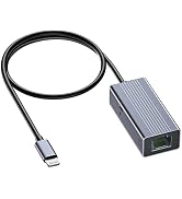 Lightning to Ethernet Adapter[Apple MFi Certified], IVSHOWCO iPhone iPad to RJ45 Ethernet LAN Net...
