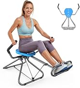 MERACH Ab Machine, All in One Ab Trainer for Core, Balance Workout and Inversion Therapy, Easy Se...
