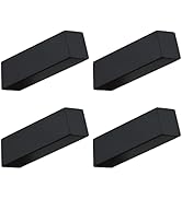 JQK Bathroom Towel Hook Black, 304 Stainless Steel 0.8mm Coat Robe Clothes Hook for Bathroom Kitc...