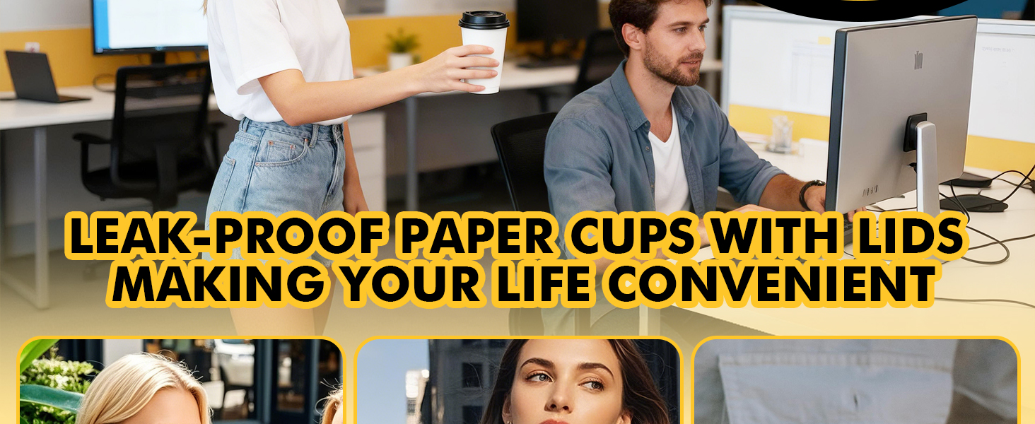16oz disposable paper cups