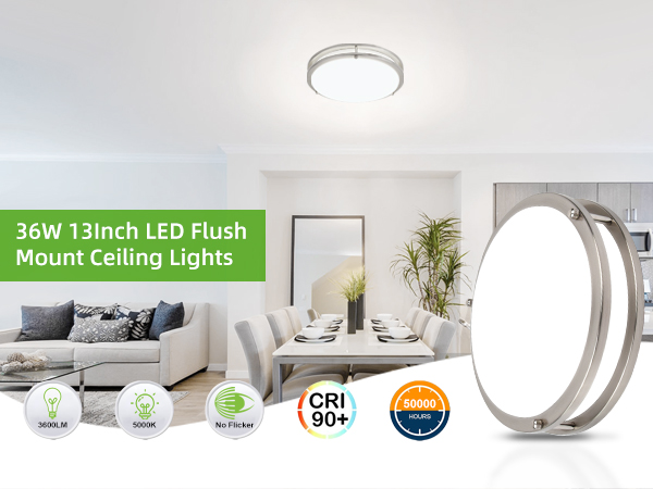 36W 13inch Ceiling Light Fixture