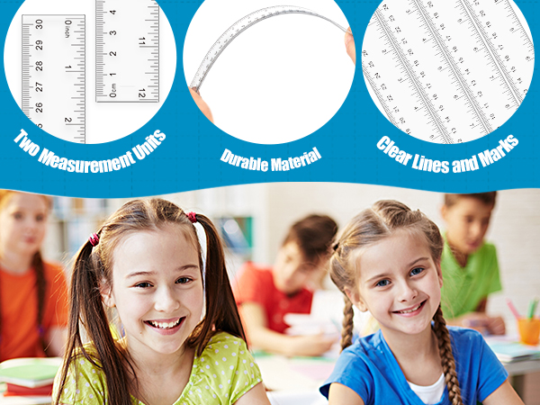 rulers 6 inch