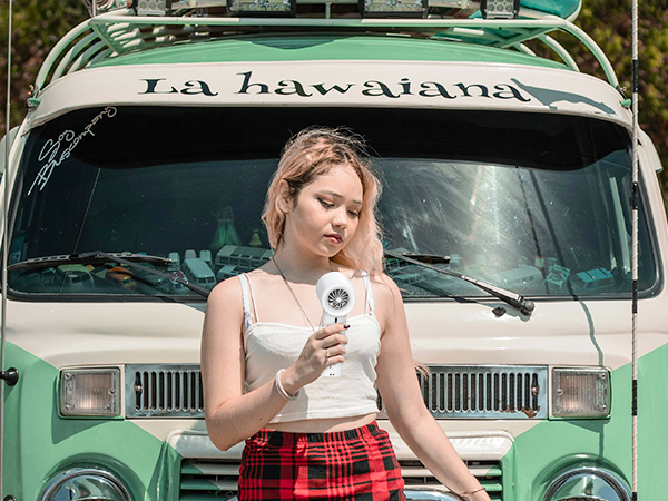 small fan travel fan battery fan