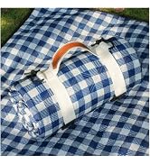 Genovega Waterproof Picnic Blanket Beach Outdoor Camping Mat Extra Large Foldable Cute Big Travel...