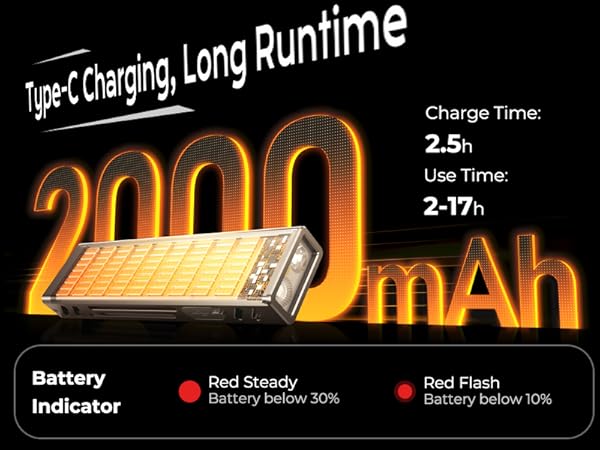 flashlight rechargeable