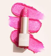 Oulac Pink Shimmer Lipstick for Women, Infinity High Shine Finish, Hydrating Lip Color Infused wi...