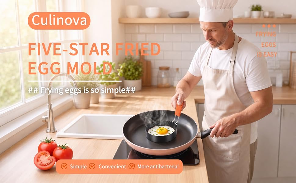3.54-Inch Perfect Circle – No More Leaks: The ideal size for english muffins, burger buns