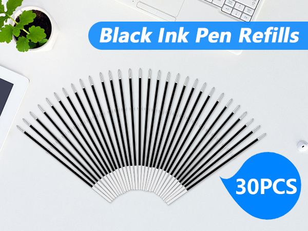 Black Ink Pen Refills