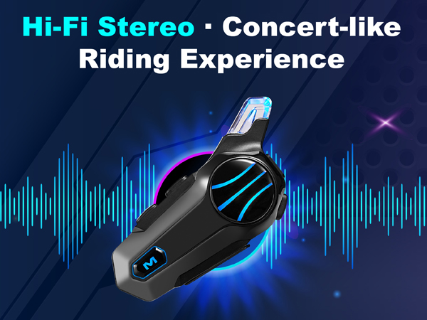 Motorcycle helmet headphones