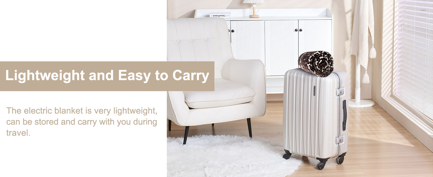 travel heated blanket