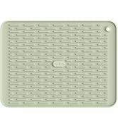 ME.FAN Silicone Dish Drying Mat for Kitchen Counter, Dish Drying Pad for Sink, Refrigerator or Dr...