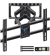 HOME VISION Full Motion TV Wall Mount for 32-85 inch TVs up to 132lbs, Fits 8”/ 12” /16” Wood Stu...