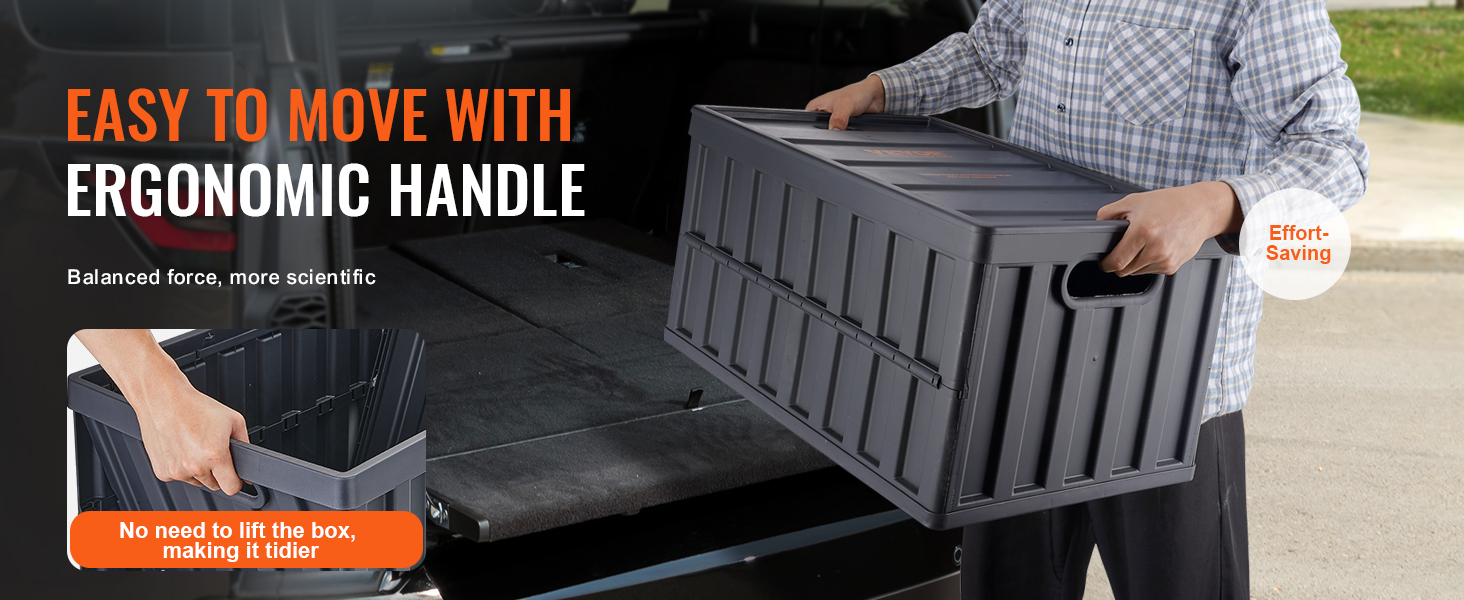 collapsible storage bins with lids