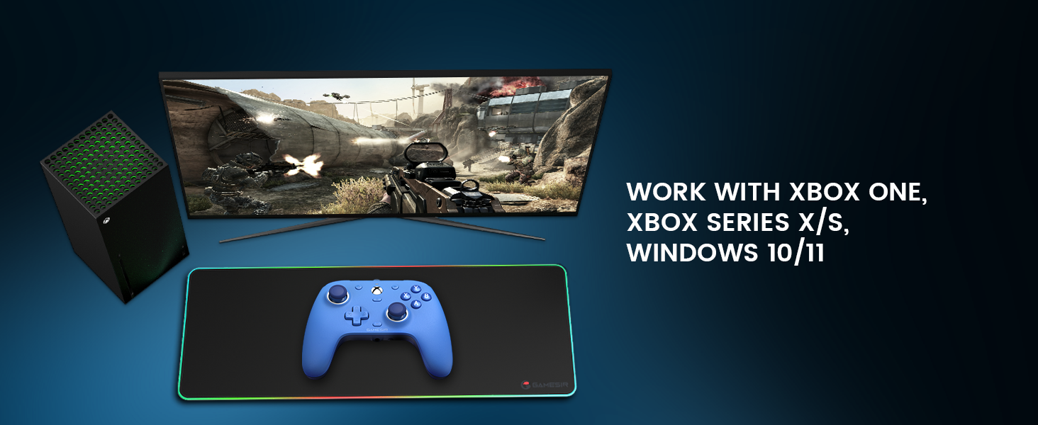 Blue Xbox Controller