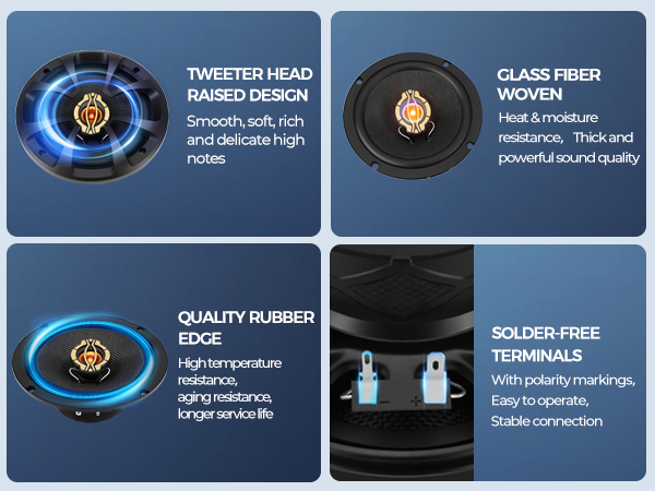 6.5"Coaxial Car Speakers