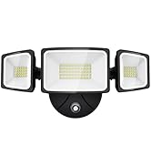 Onforu 60W LED Dusk to Dawn Security Lights, 6000LM Exterior Flood Light, IP65 Waterproof Outdoor...