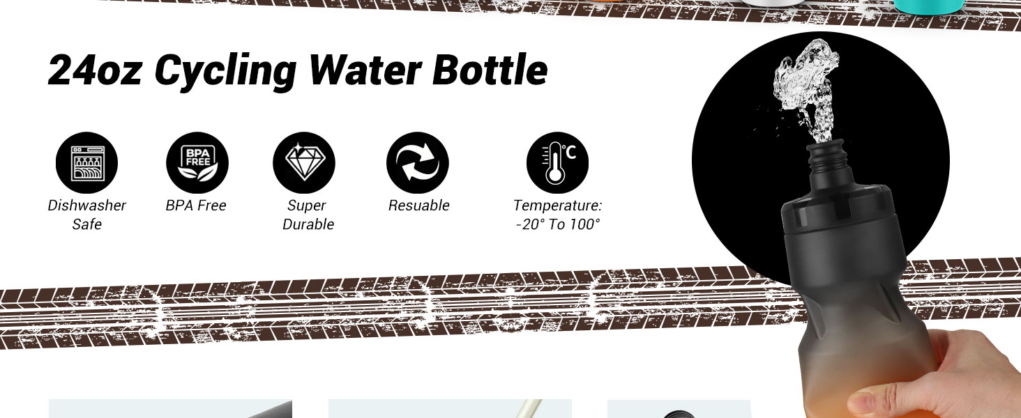 running water bottle