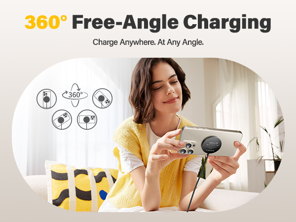 magnetic wireless charger for iphone
